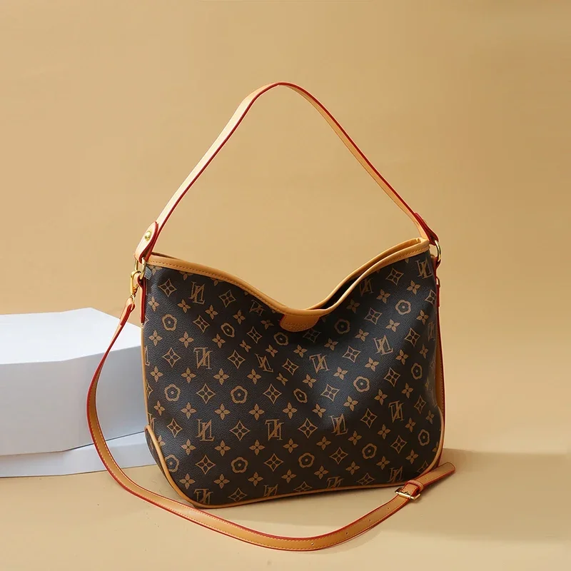 Borsa a tracolla dal design classico per donna Borsa a tracolla in pelle di lusso Borsa tote elegante Borsa a tracolla alla moda da donna