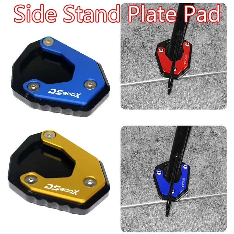 For VOGE DS800X DSX 800 DSX800 DS 800X Rally 2025 2026 Motorcycle Kickstand Foot Side Stand Extension Enlarger Support Plate Pad