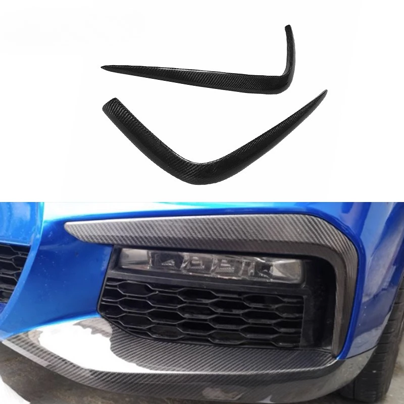 

Carbon Fiber Fog Light Deflector & Front Bumper Splitters for BMW 5 Series G30/G38 - Aerodynamic Upgrade
