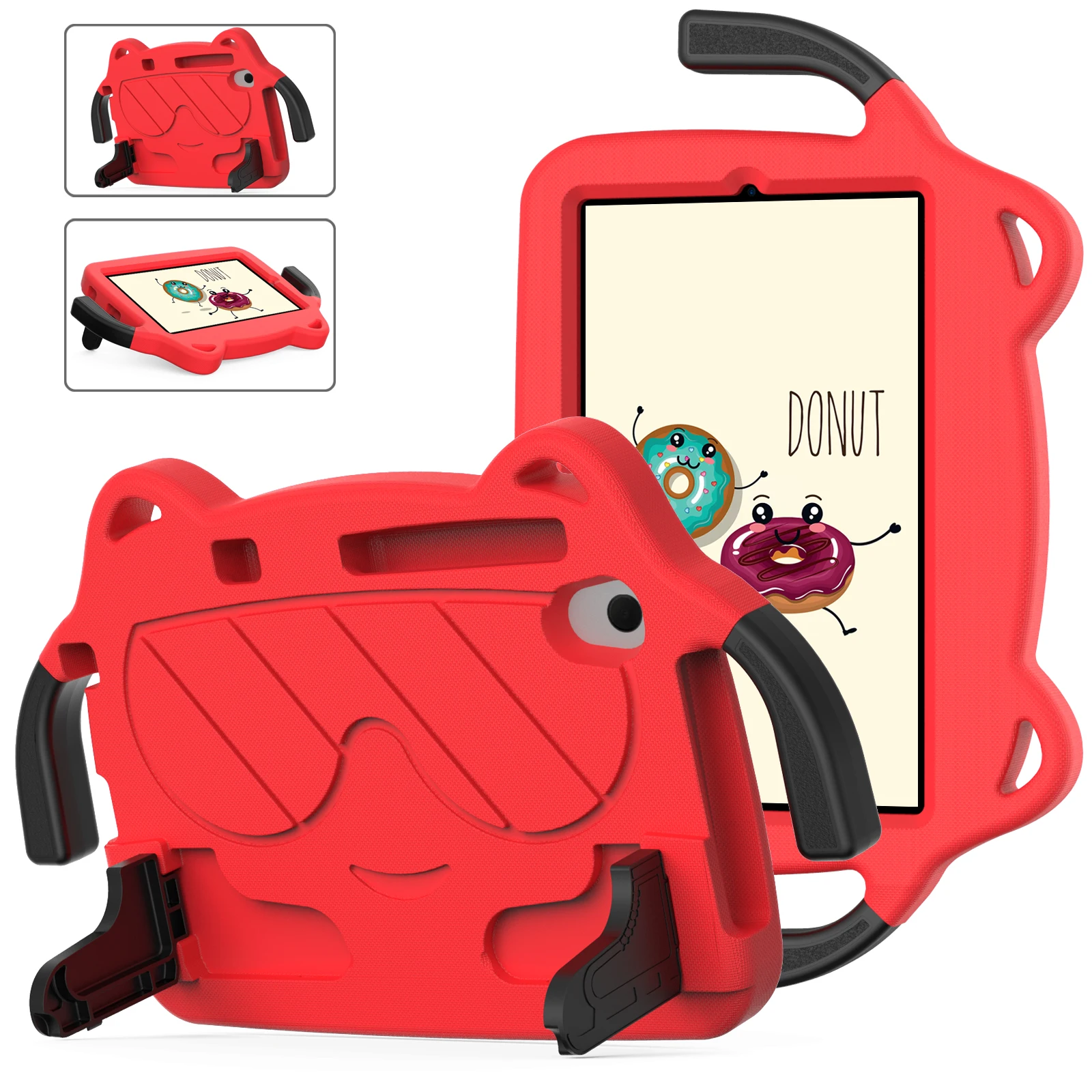 Kids Cute Case for Lenovo Tab M8 4th 3rd 2nd Gen TB-300FU 300XU 8506F 8705F 8505F Stand EVA Cover Shockproof With Hand Holder