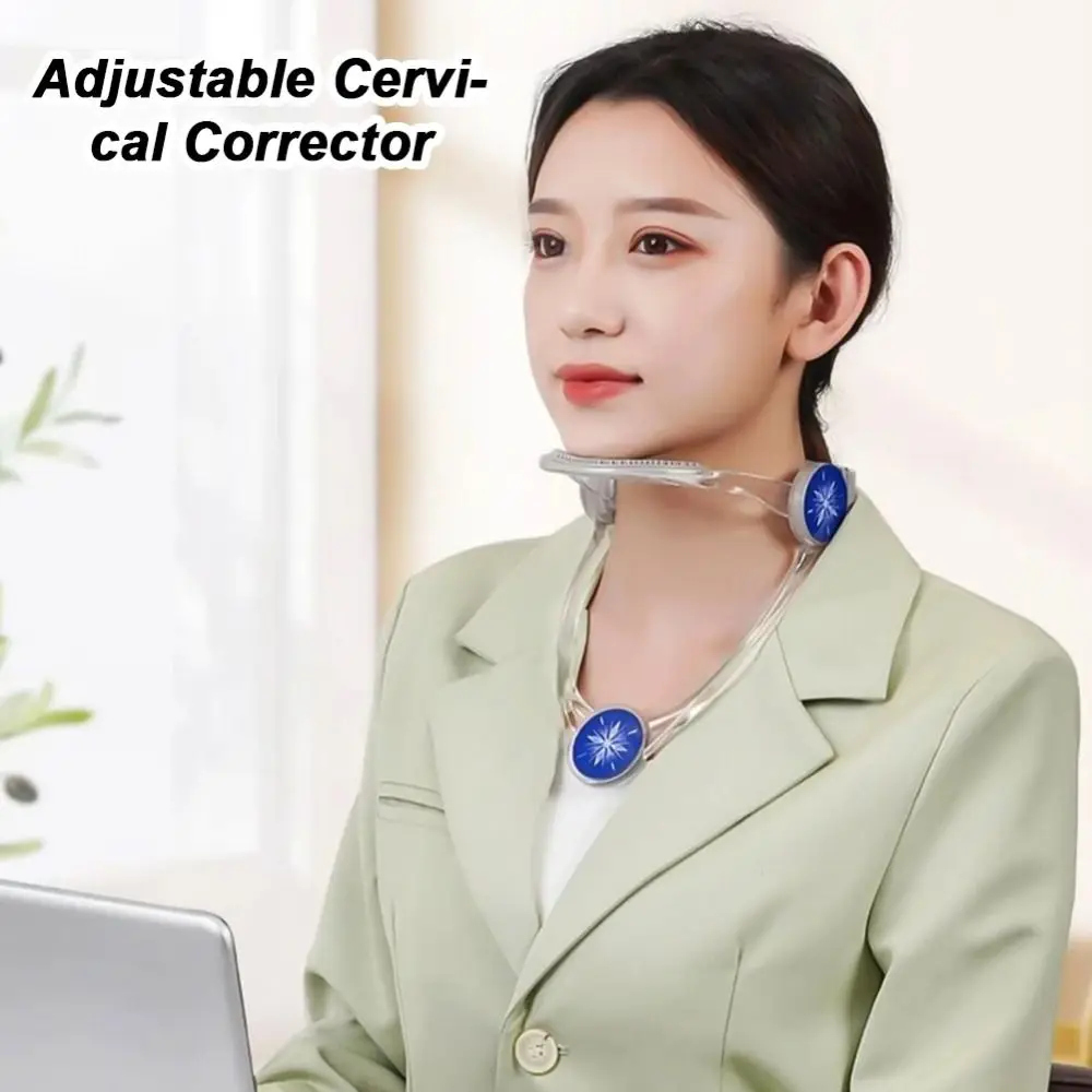 Adjustable Children's Version Neck Brace TPU Foldable Cervical Collar Cervical Spine Relief Neck Correction Neck Traction Device