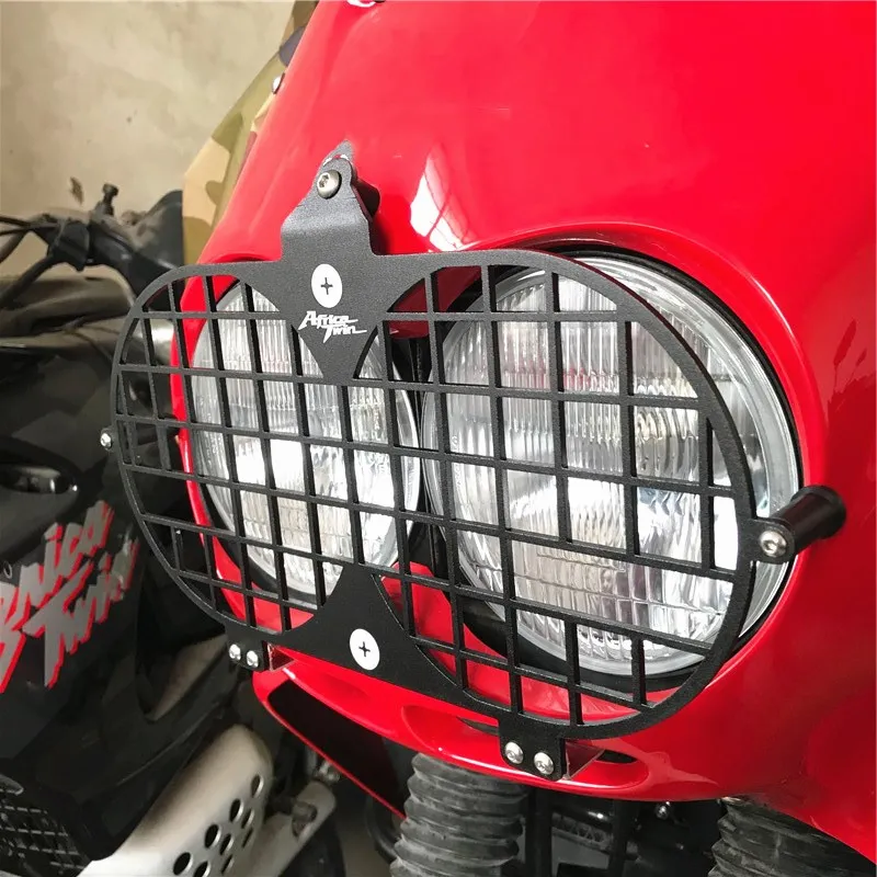 For Honda XRV750 Africa Twin 1997-2002 XRV 750 2002 2001 2000 1999 1998 1997 Headlight Grille Guard Cover Head Light Protector