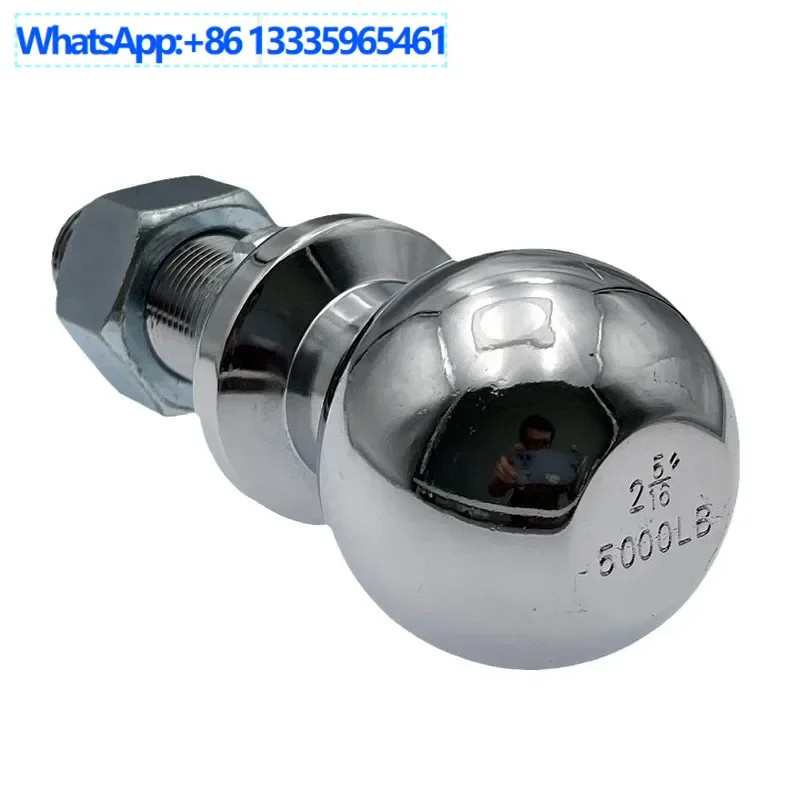 

4PCS Trailer Ball 2-5/16 58.7mm Ball Head Diameter ATV Beach Car Boat Connection Ball Head Trailer Accessories