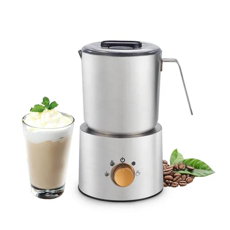 Kitchen Automatic Professional Electric 4-in-1 Coffee Machine Milk Foamer