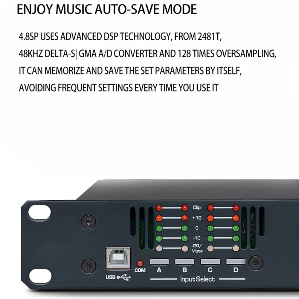 FIR DSP Speaker Processor 4In8 - đánh giá và giá Speaker Crossover