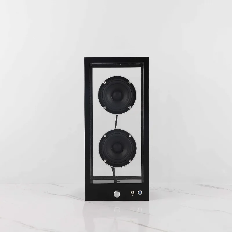 

Transparent Bluetooth Speaker, Subwoofer Home Decor, Minimalist Aesthetic Display, Modern Living Room Bedroom Ornament