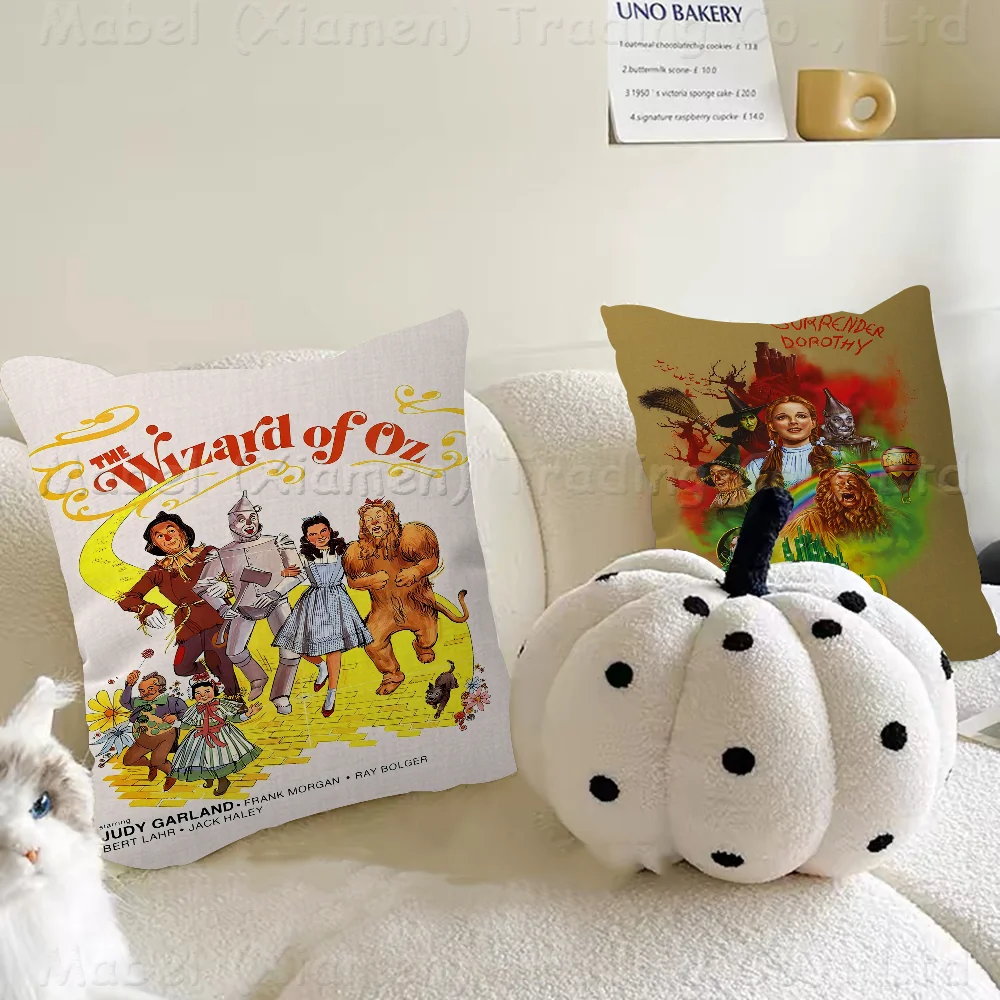 The W-Wizard Of O-Oz Cushion Cover Pillowcase Upholstery Sofa Throw Pillow Home Decor Pillowcas