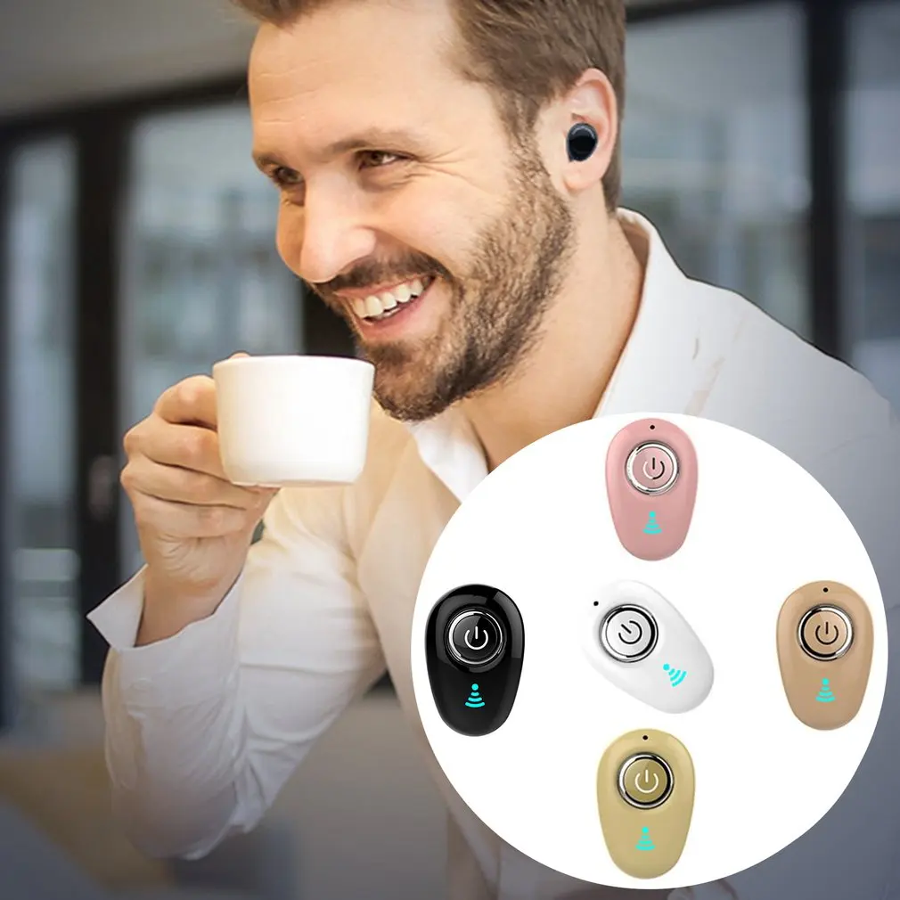 S650 Mini Bluetooth Earphone Wireless Earbuds Headset Handsfree Sports Stereo TWS In-Ear Button Control Headphones With Mic