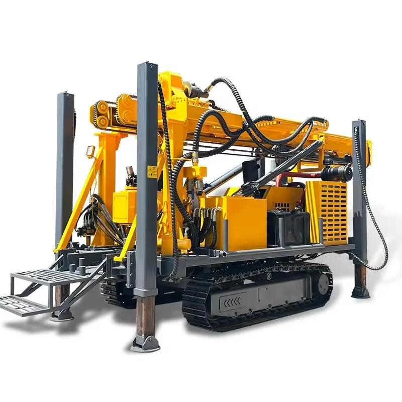 

YG Customized Made In China JDL-350 350m Crawler Type Truck Mounted Deep Rock Borehole Water Well Drilling Rig Machine Price