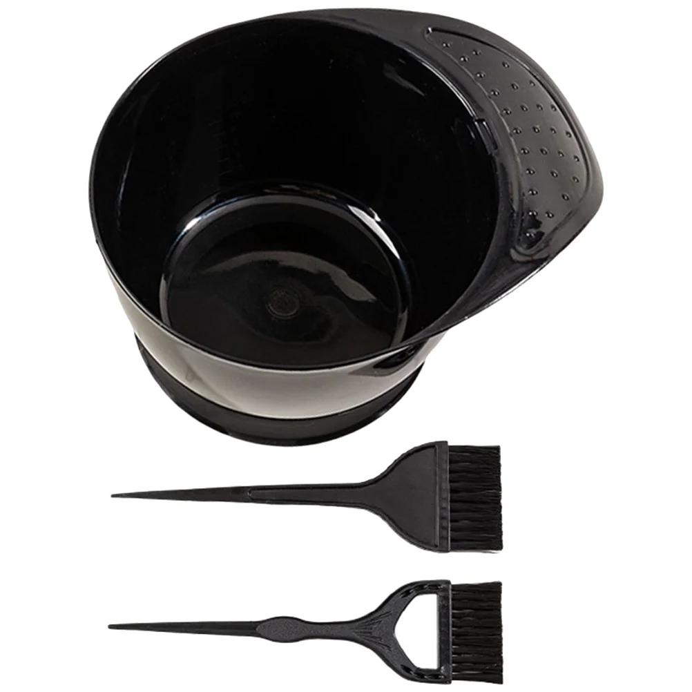 مجموعة واحدة من أوعية الصبغ، مجموعة فرشاة تلوين الشعر، للاستخدام المنزلي في الصالون، أدوات صبغ الشعر البلاستيكية المتينة وخفيفة الوزن