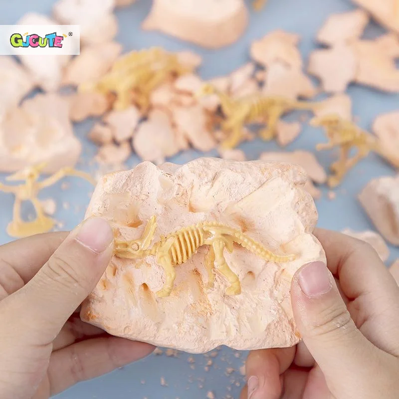 Dinosaur Fossil Dig Kit – Excavate & Assemble Dinosaur Skeletons| 3D Dino Bones Puzzles| Jurassic Paleontology Toy