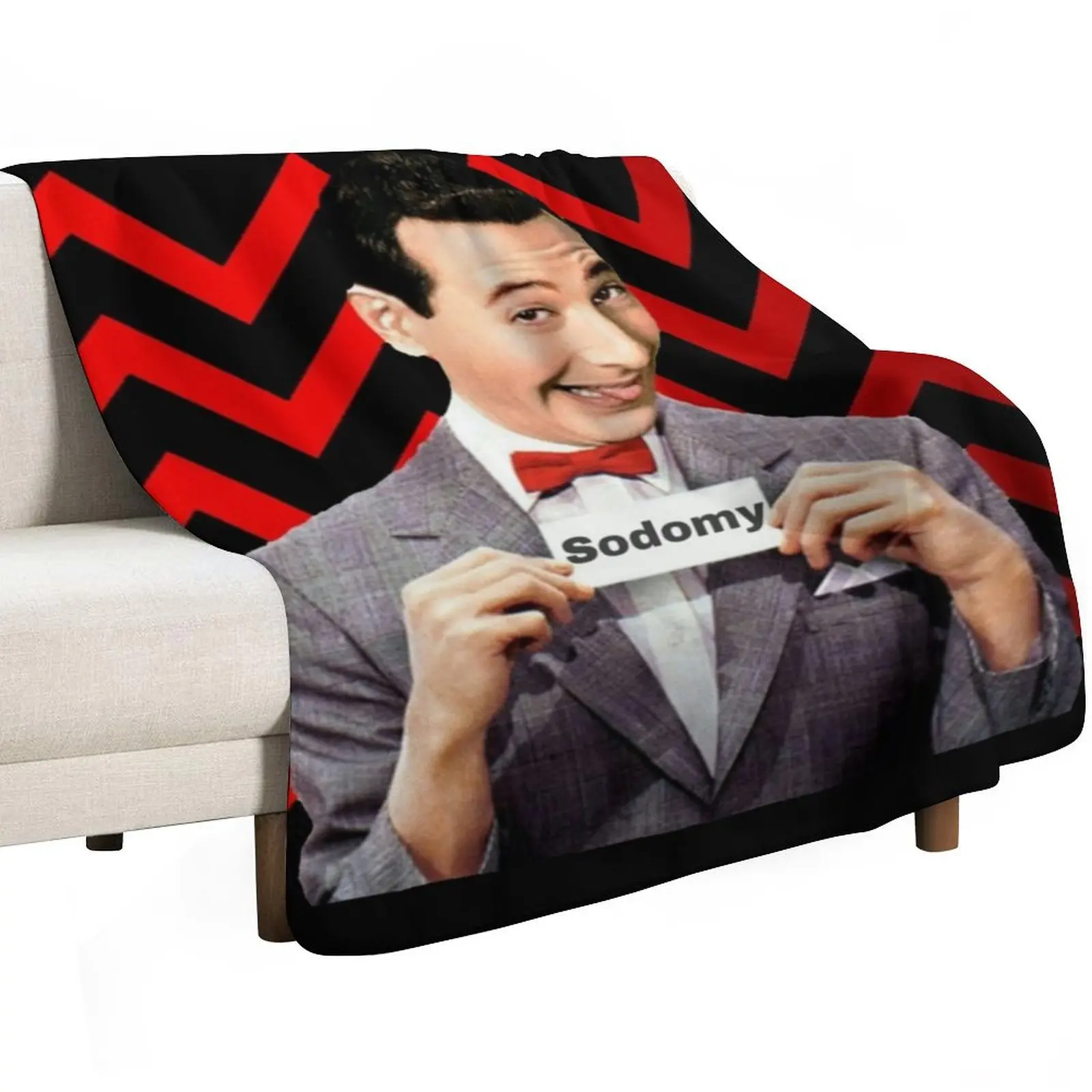 Pee Wee Herman- Sodomy Throw Blanket Luxury Throw Thin Luxury Thicken Moving Bed Multi-Purpose Blankets