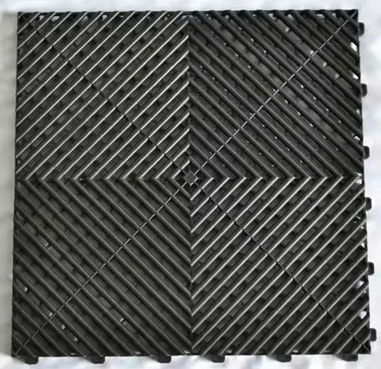 40X40X1.8CM Low MOQ Factory Direct Sale Non Slip Interlocking Garage Floor Tiles Garage Floor Mat for Carwash Detailing Shop