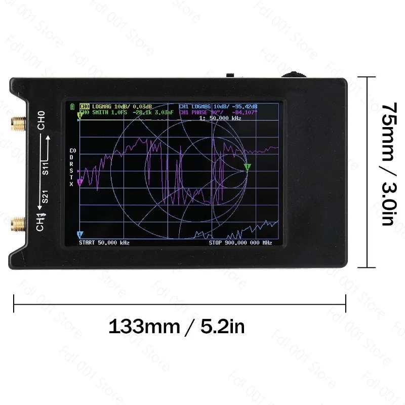 Vector Network Analyzer Antenna Tester HF VHF UHF H4
