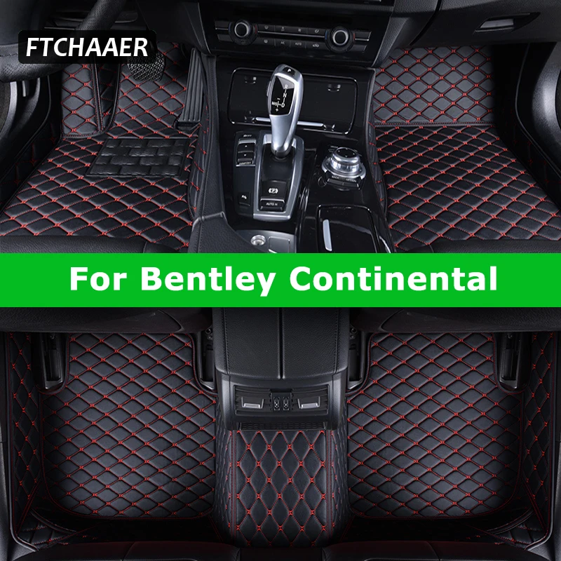 

FTCHAAER пользовательские автомобильные коврики для Bentley Continental авто ковры аксессуары для ног Coche