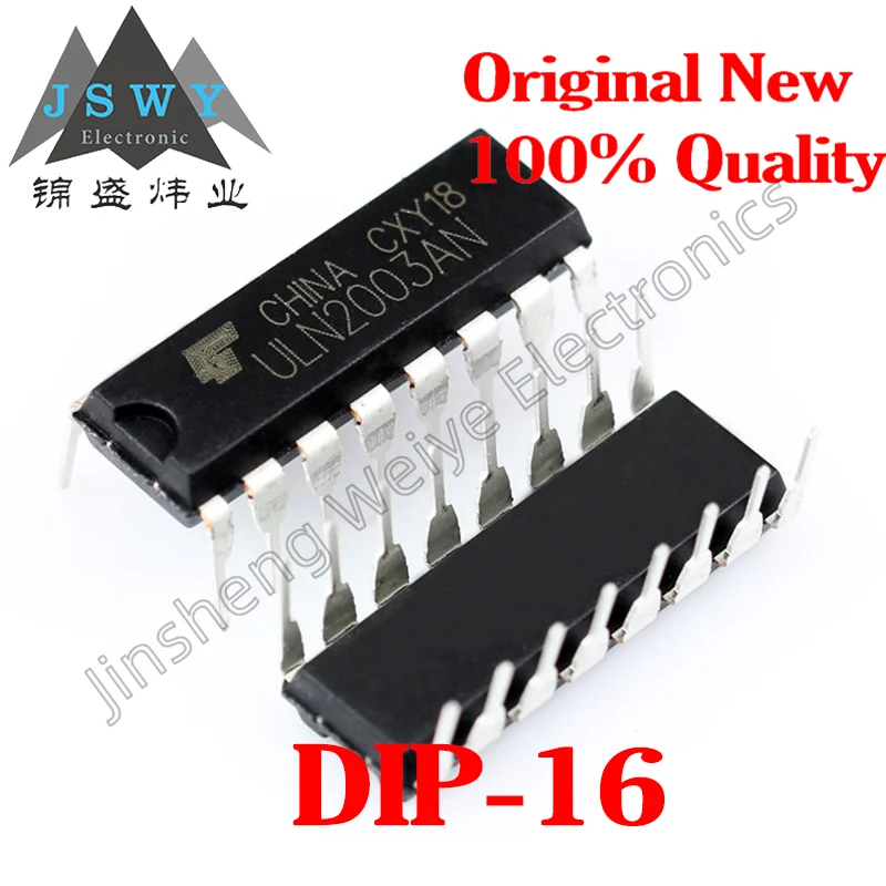 

(10-50 pieces) ULN2003AN DIP-16/High current composite transistor array chip/Brand new/In stock/Fast delivery