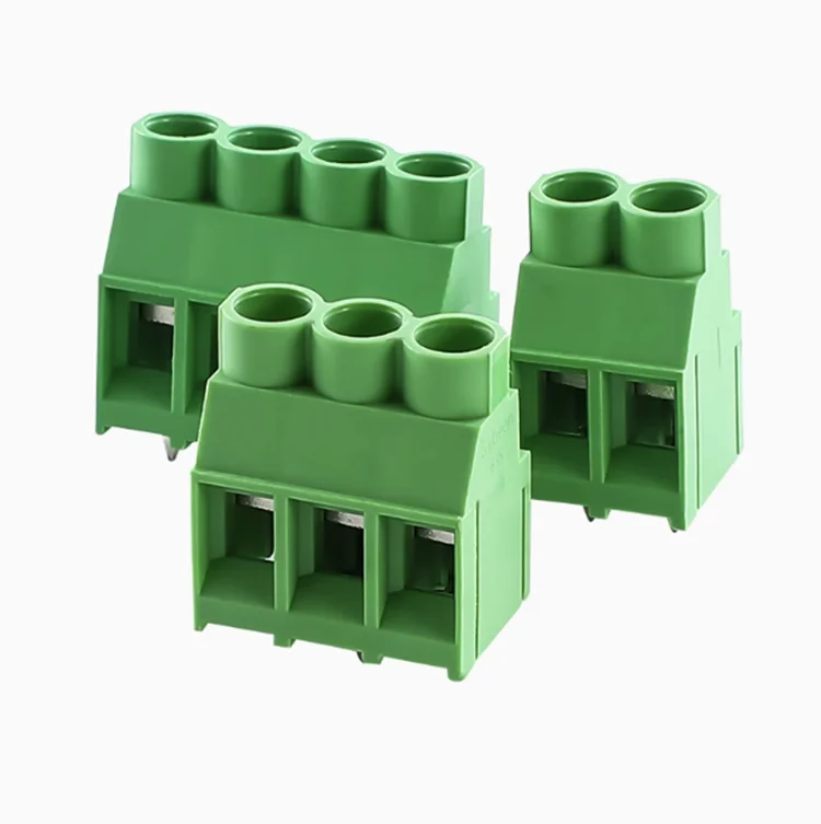 5Pcs Spacing 6.35MM Screw PCB Terminal Block Connector KF635 2Pin 3Pin 300V 30A Screw Terminal