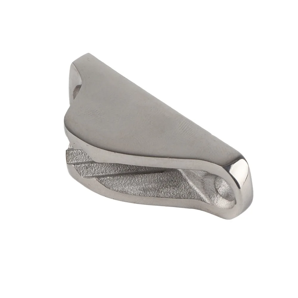 316 Stainless Steel Boat Clam Cleat 6mm Rope Grip Mechanism Rope Line Clamp Silver Rope Cam Cleat Marine Applications
