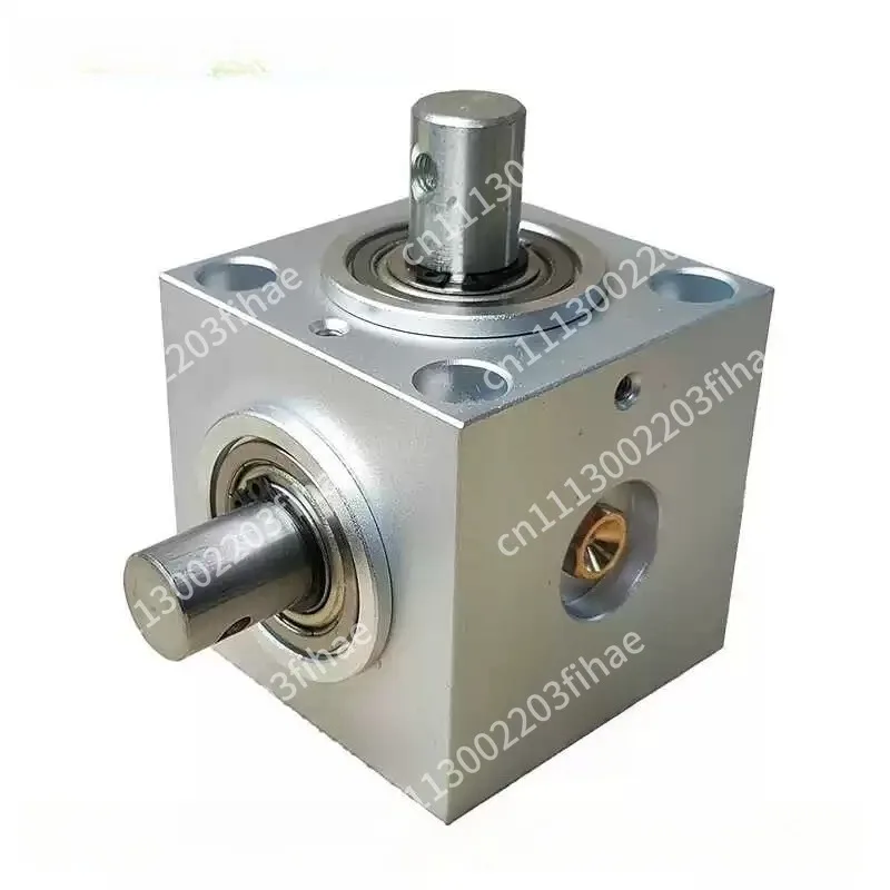 Vertical Right Angle Steering Gear Model 1520W 90 Degree Commutator, Vertical Axial Mount