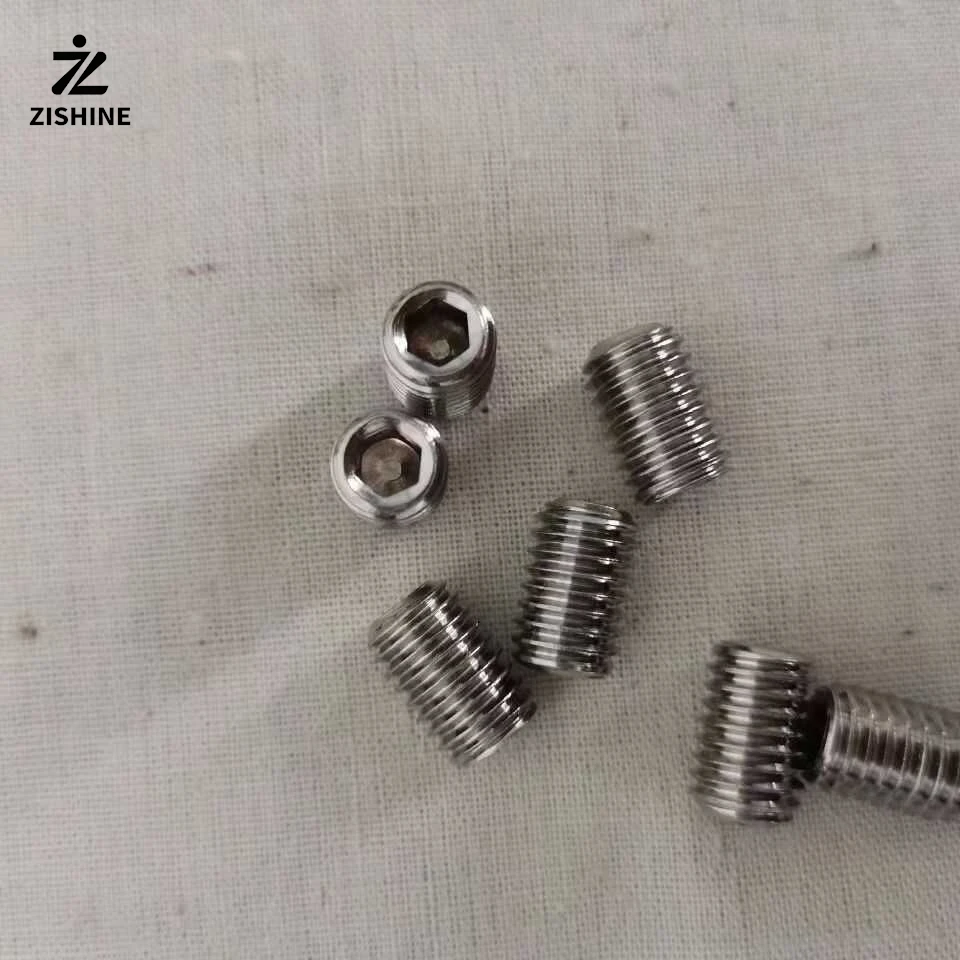 5PC-Prosthetic accessories, small prosthetic parts, stainless steel locking tube connectors, internal hex screws