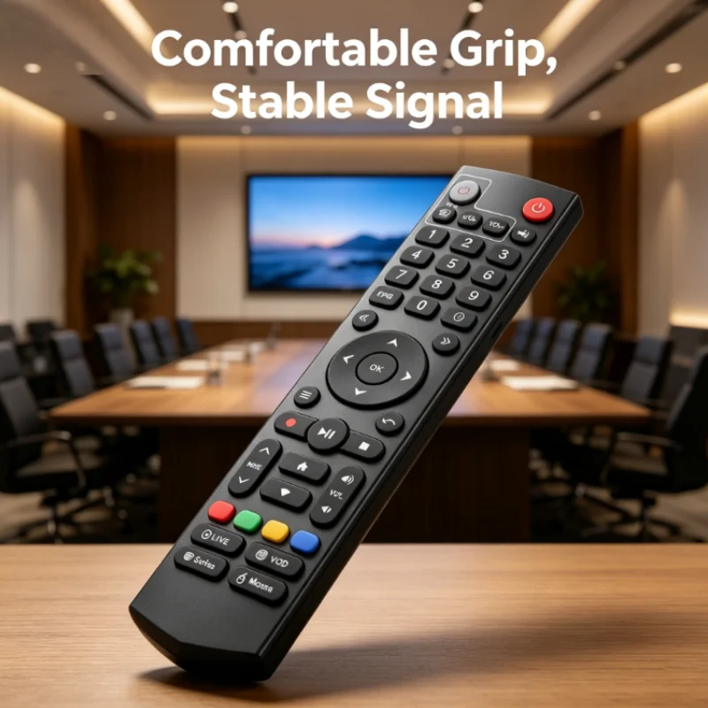 Universal IR Remote Control for Xsarius TV H.265 Compatible Easy to Use Spare Part Replacement Remote for Home Electronics