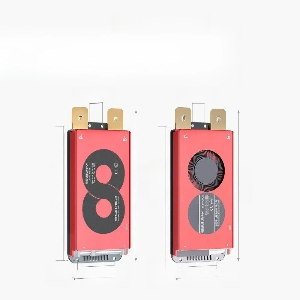 3S-24S 150A-200A Li-ion/LiFePO4 Smart BMS - High-Power Protection Board for E-Tricycles/E-Bikes- Bluetooth APP 0.5mV