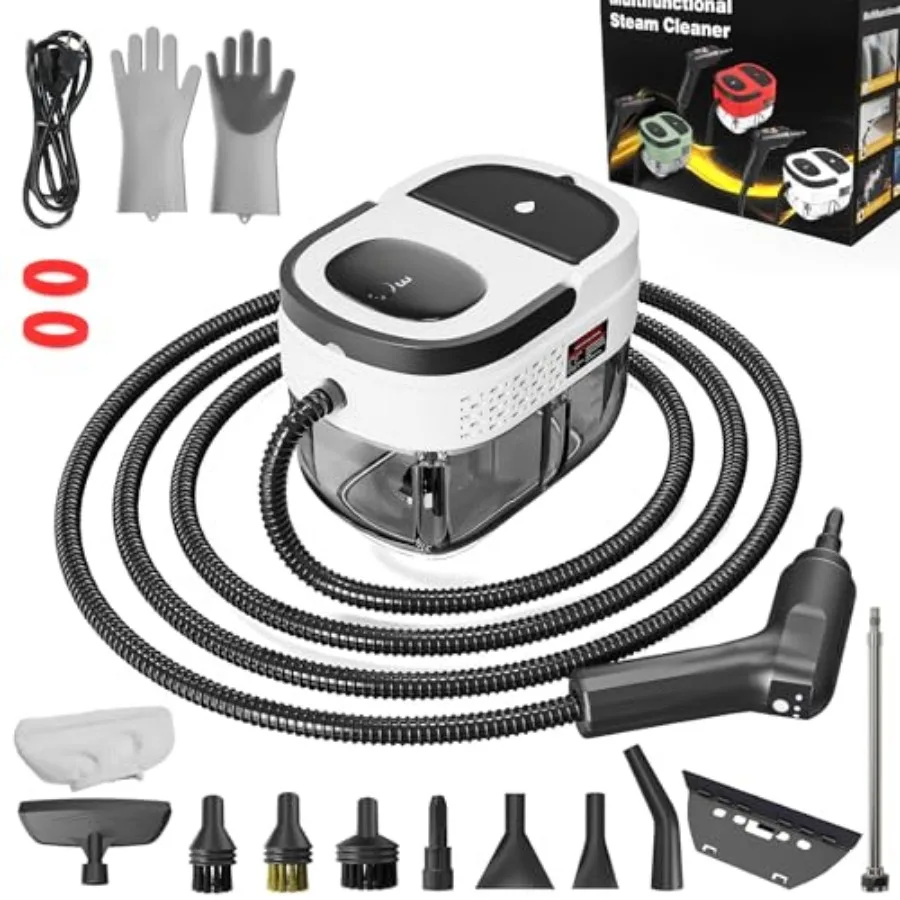 

Handheld Steam Cleaner 2500W High Pressure Steamer for Cleaning Portable Steam Cleaner with 1.6L Water Tank 3 Levels Adjustable