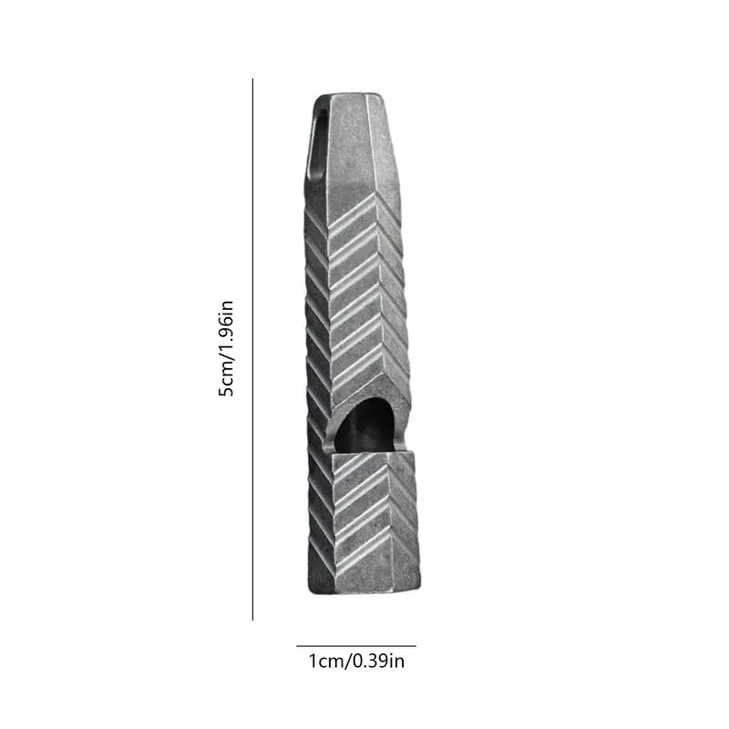 Titanium Fluit Noodsituatie Overlevingsveiligheid Fluit Luid Voor Outdoor Kampeercoaches Trainingstools