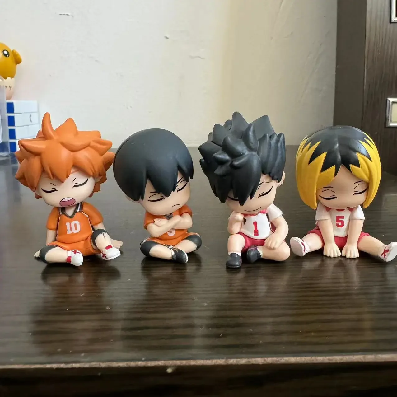 Figura modelo adornos juguetes Gashapon juguetes Hinata Shoyo Kei Tsukishima Kozume Kenma Tetsurou Kuroo Anime