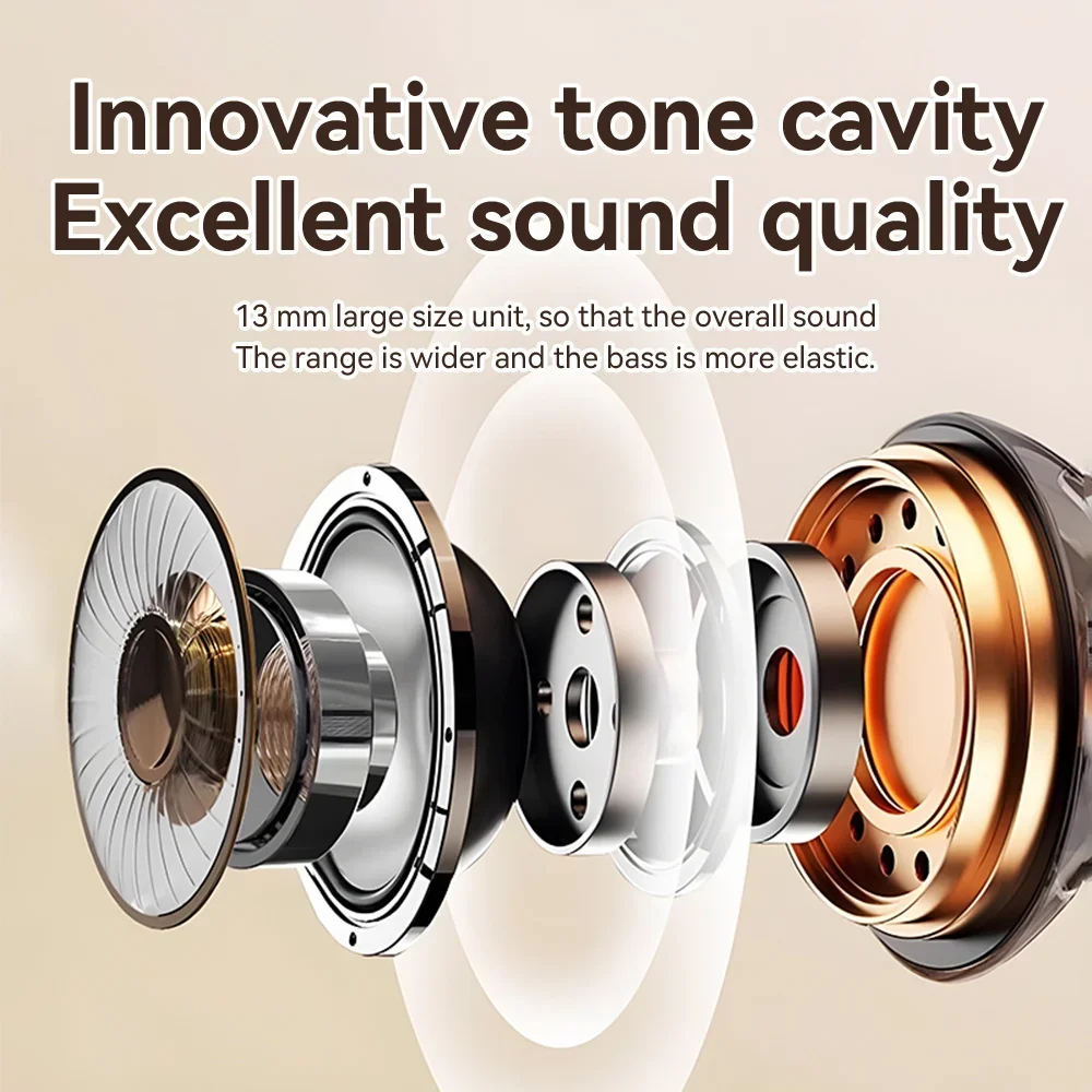 Wireless Earphones Bluetooth Headsets Noise Reduction HIFI High Sound Quality Smart Touch Game Earplug For iPhone Xiaomi Samsung
