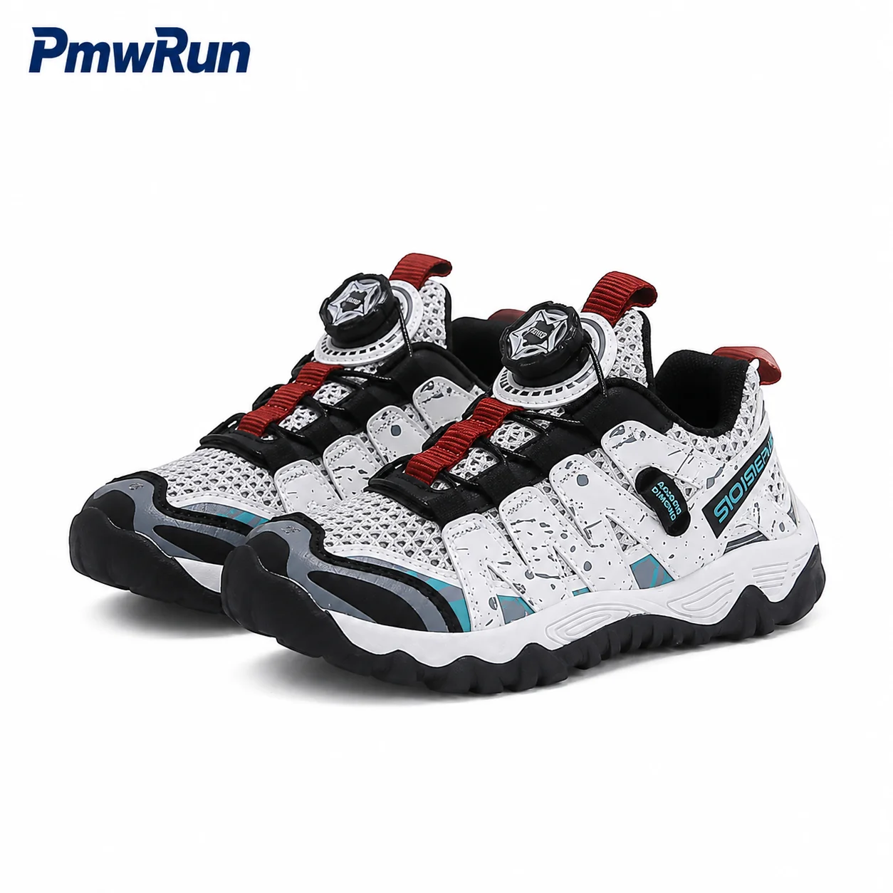 Trend Fashion Teenager Kid's Sneakers PU Leather Breathable Running Footwear For Boys Girls Outdoor Children's Sport Shoes
