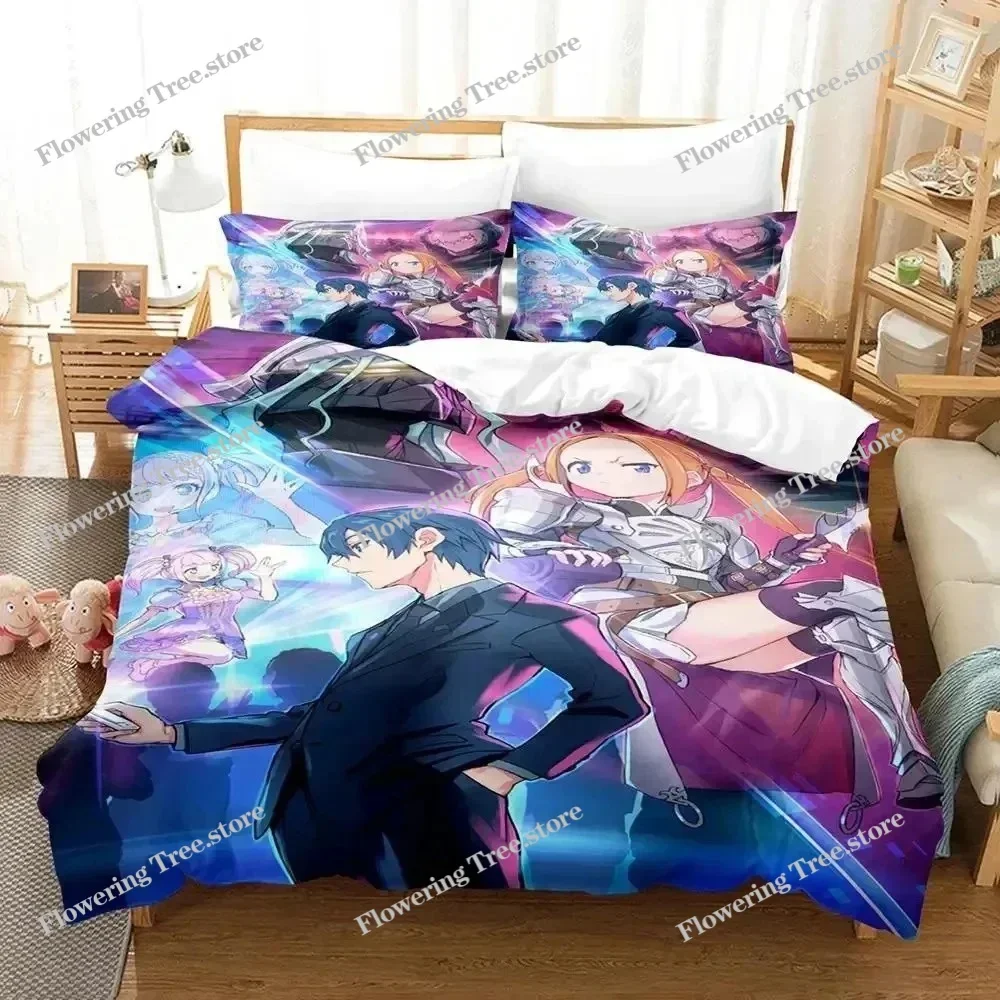 

Anime SSSS.GRIDMAN Bedding Set Duvet Cover Bed Set Quilt Cover Pillowcase Comforter king Queen Size Boys Adult Bedding Set
