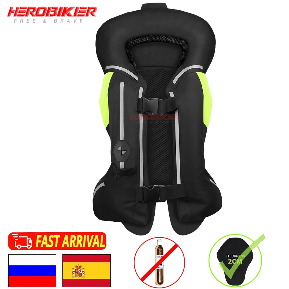 Motorcycle Jacket Motorcycle Air Bag Vest Reflective Vest Safety Jacket Moto Airbag Motocross Racing Air-bag Anti-drop S-3XL NEW