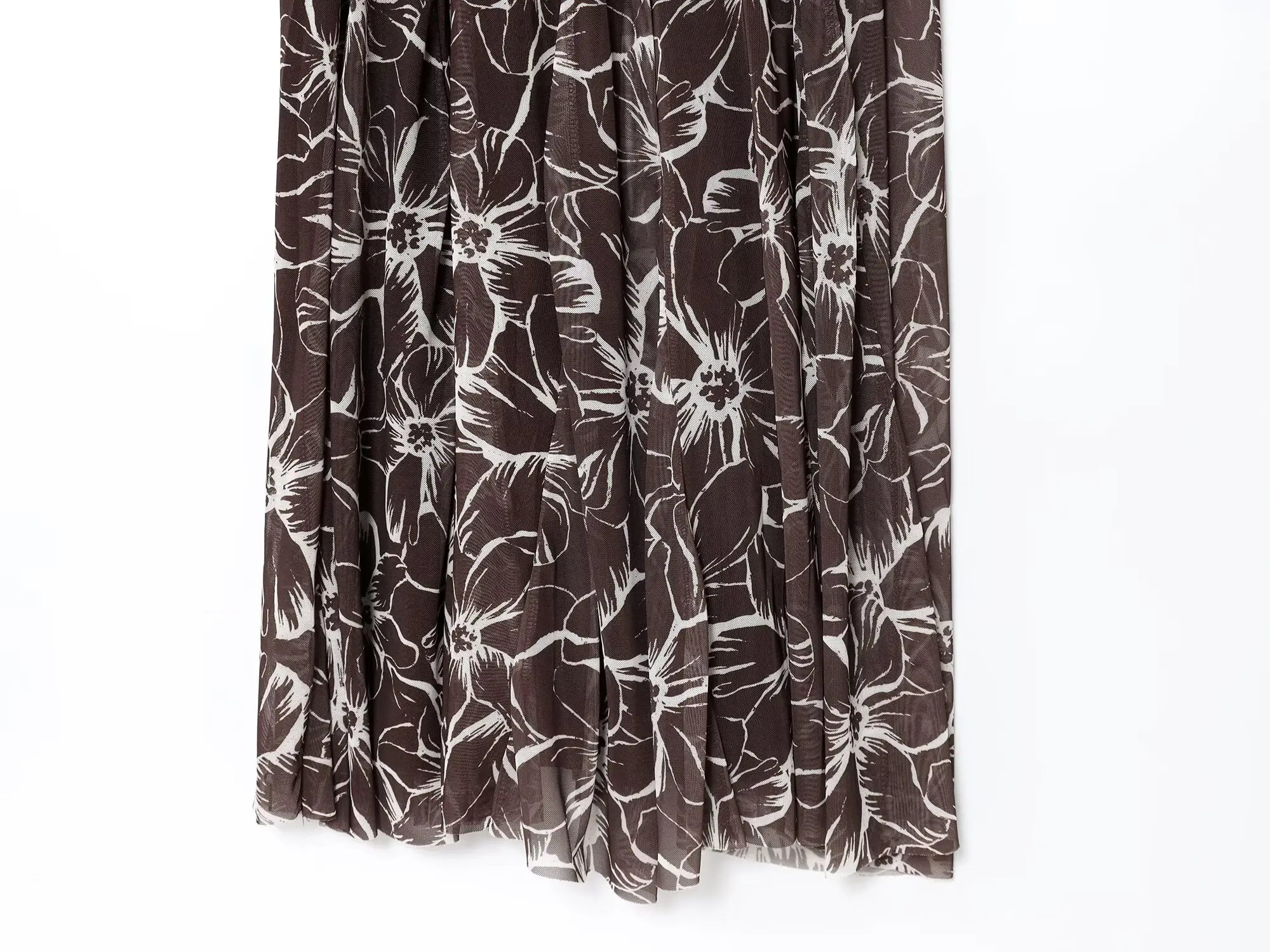 القادمون الجدد في الملابس النسائية فستان مُزين بطول طويل عالي الخصر بدون حمالات تصميم كاجوال