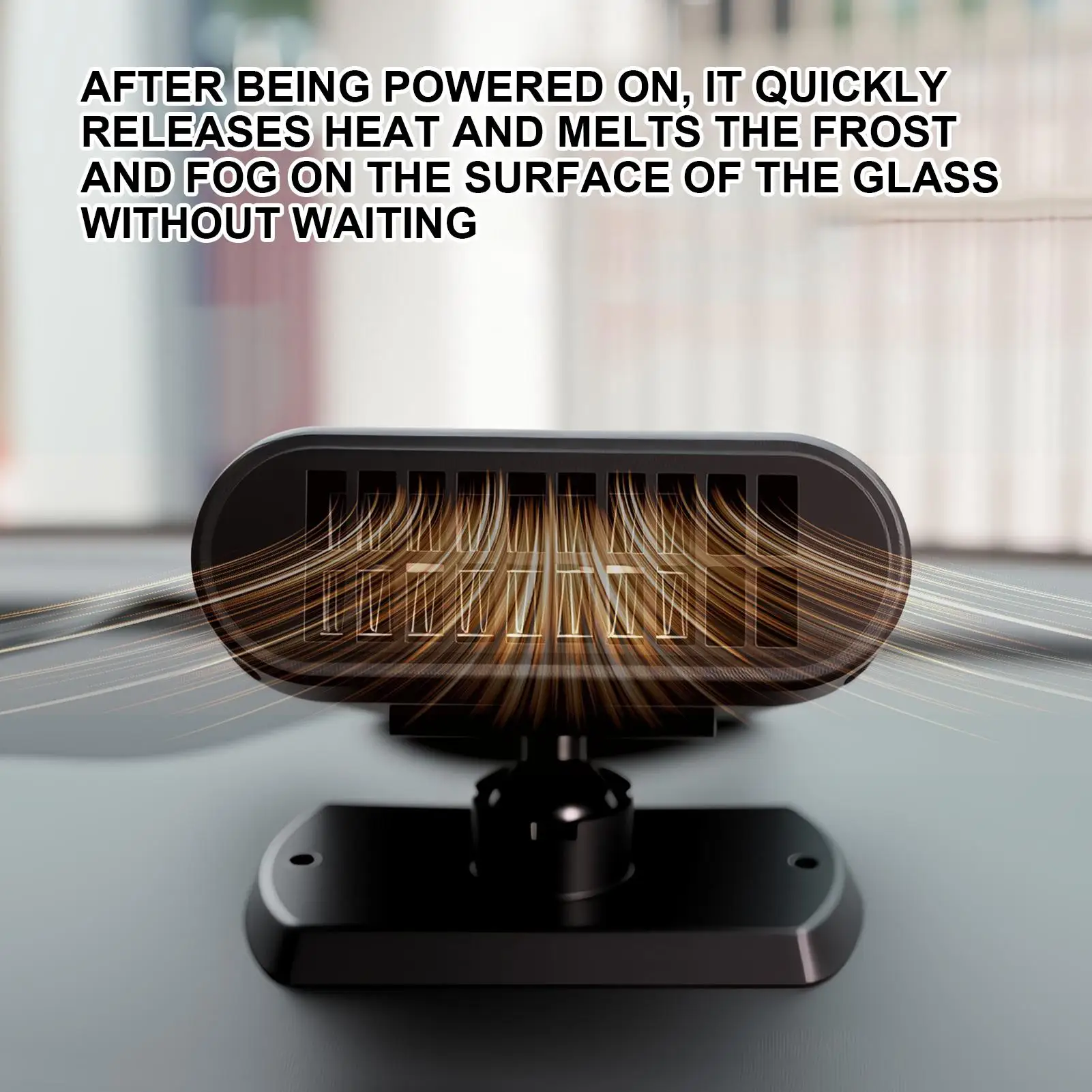 

Маленький автомобильный обогреватель 12 В/24 В, портативный автомобильный обогреватель, вращающийся на 360 градусов, вентилятор, автомобильный обогреватель для водителя