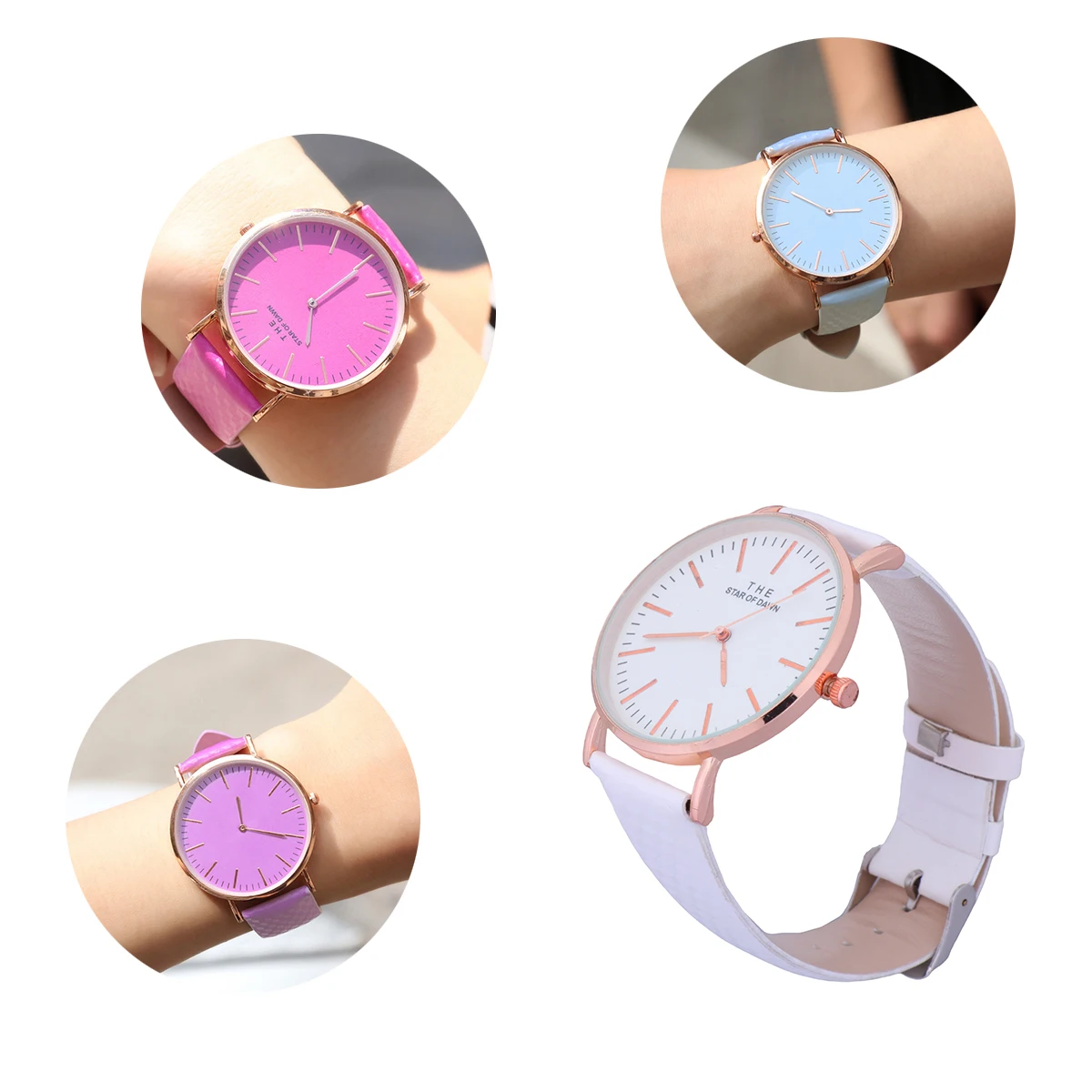 

Watch Temperature-sensitive Color-changing Fashion Girls Quartz Women Simple Students Lovers