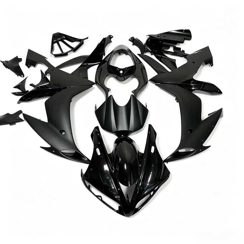Motorcycle Fairing kit for YZFR1 04 05 06 YZF R1 YZF1000 2004 2005 2006 ABS Gloss black Fairings set