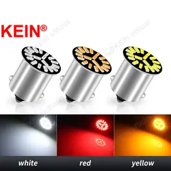 KEIN 2PCS 18SMD 12V 24V 1156 1157 Led Flash Strobe Car Light P21W Bulb BA15S BAY15D Tail Stop Signal Reverse Brake Parking Lamp
