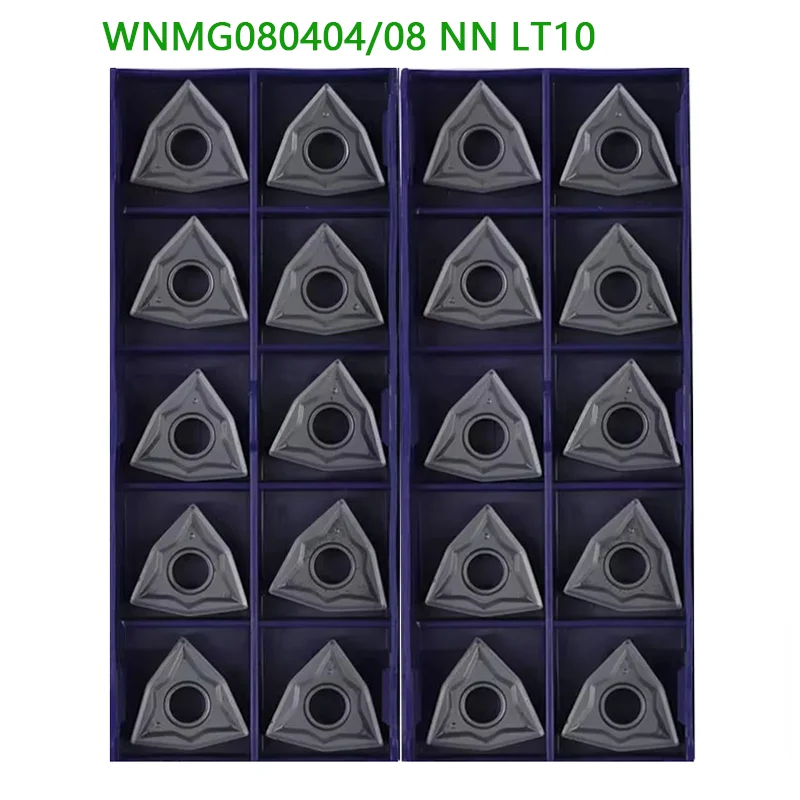 

10 шт. WNMG080404 WNMG080408 NN LT10 твердосплавные токарные вставки, токарный станок с ЧПУ, инструменты для резки металла, лезвие WNMG, режущий инструмент