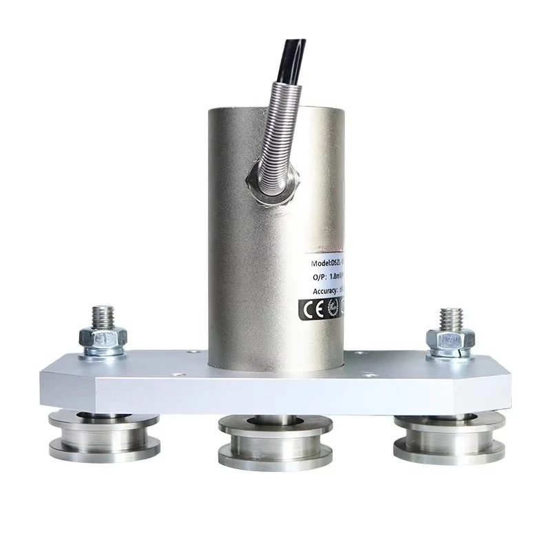 DYZ-307 Three pulley cable tension sensor  pull load cell measurement yarn Metal wire rope weight Force sensors 20N 50KG 1000N