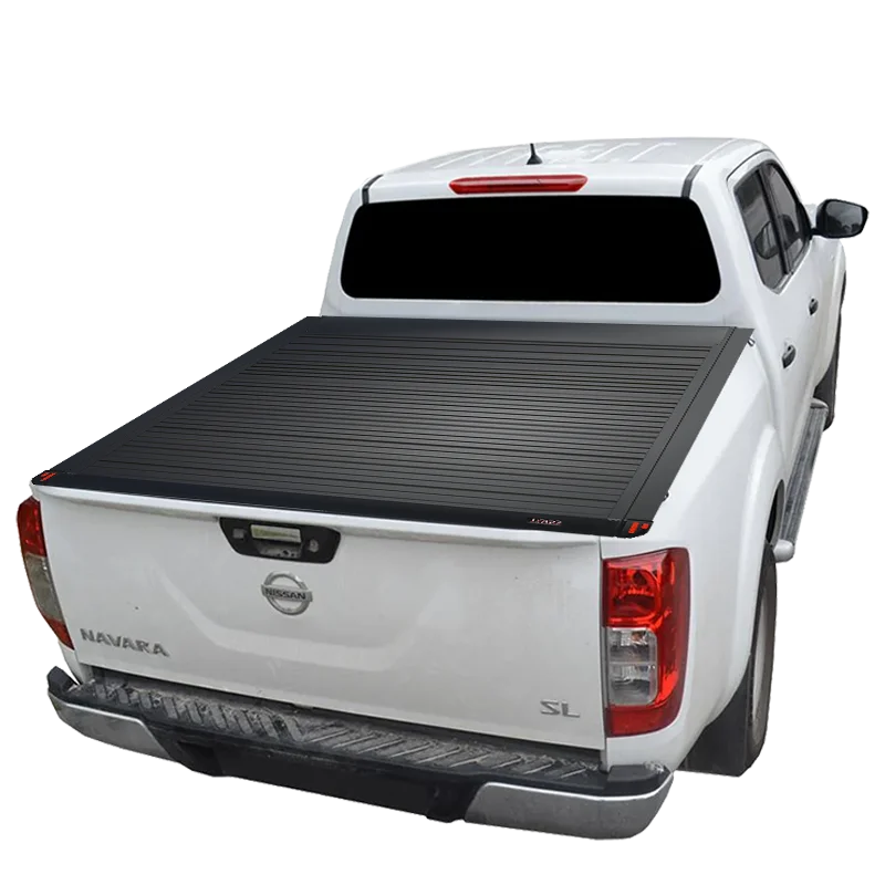 

DirtyTruck Custom Electric Retractable Tonneau Cover For Nissan Navara 2015+ Steel Pickup Canopy Hardtop Waterproof Roller Lid