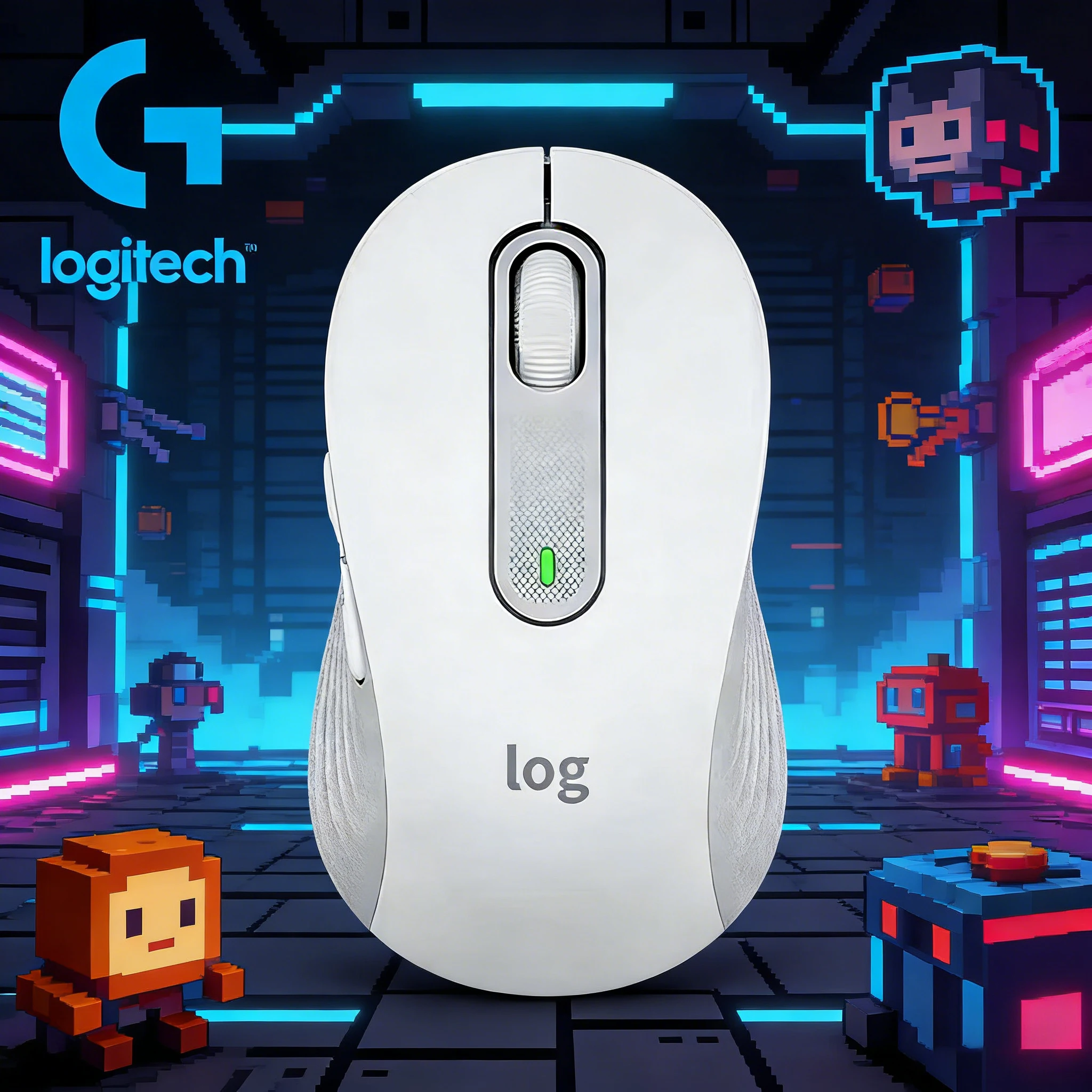 

Genuine Logitech M650/M650L/750 wireless Bluetooth mouse, silent operation, suitable for office and laptop use.