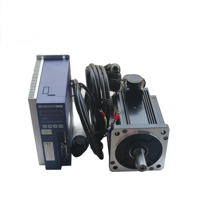 Hot sales drilling machine parts  speed 2kw servo motor with driver