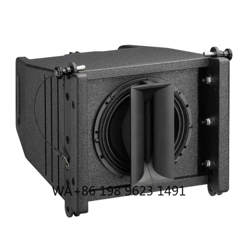 6.5 Inch Coaxial Active Column Speaker Set With 15 Inch Subwoofer DSP PA System for Banquet Hall Mobile Live Event