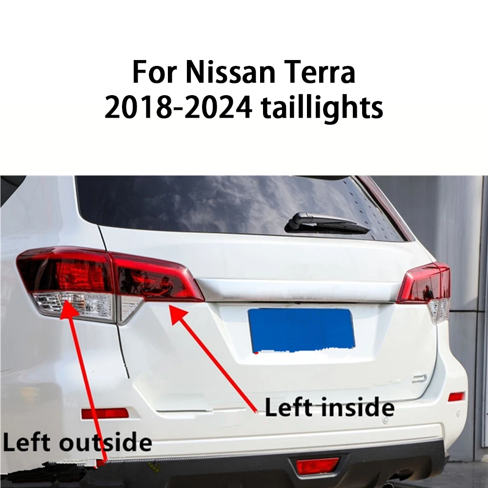 Задний фонарь в сборе для Nissan Terra 2018-2024, задние фонари, указатель поворота, тормозной задний фонарь, автоаксессуары