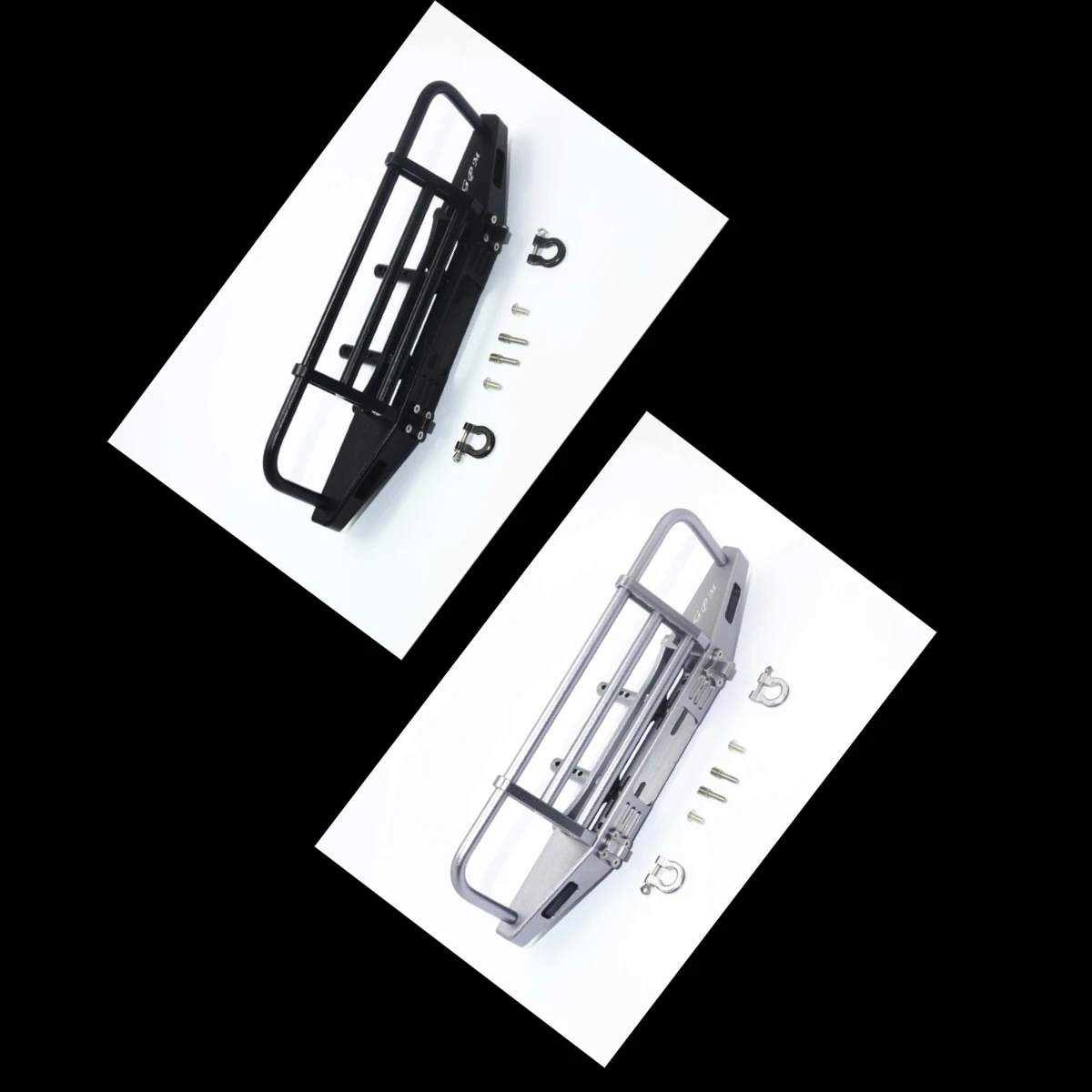 GPM 1/10 TRX4 DEFENDER TRAIL CRAWLER-82056-4 For ALUMINUM ADJUSTABLE FRONT BRUSHGUARD BUMPER