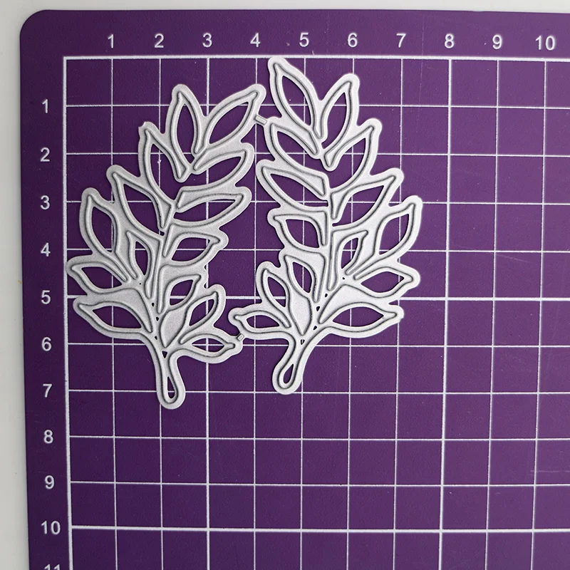 2024 Cutting Dies Leaves Scrapbook DIY Decorative Blade Punch Stencils Album Cover Paper Cutting Embossing new arrivals