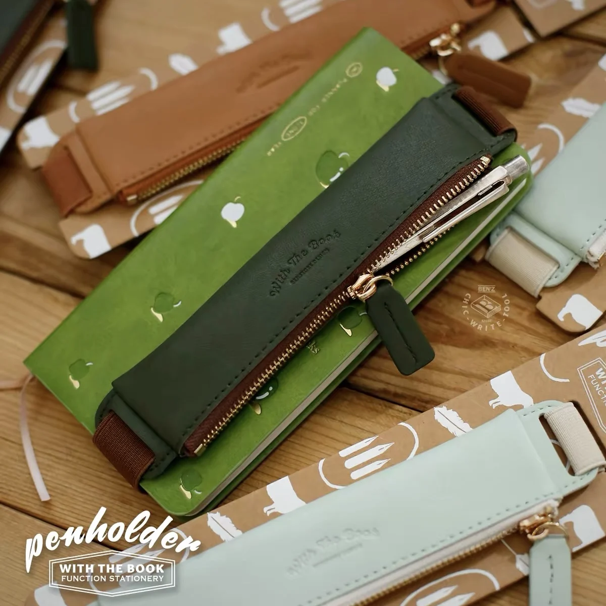 estuche-portatil-de-cuero-con-cremallera-para-lapices-con-correa-elastica-inserto-para-boligrafos-bolsa-multifuncional-para-almacenamiento-de-cuadernos-y-articulos-de-papeleria
