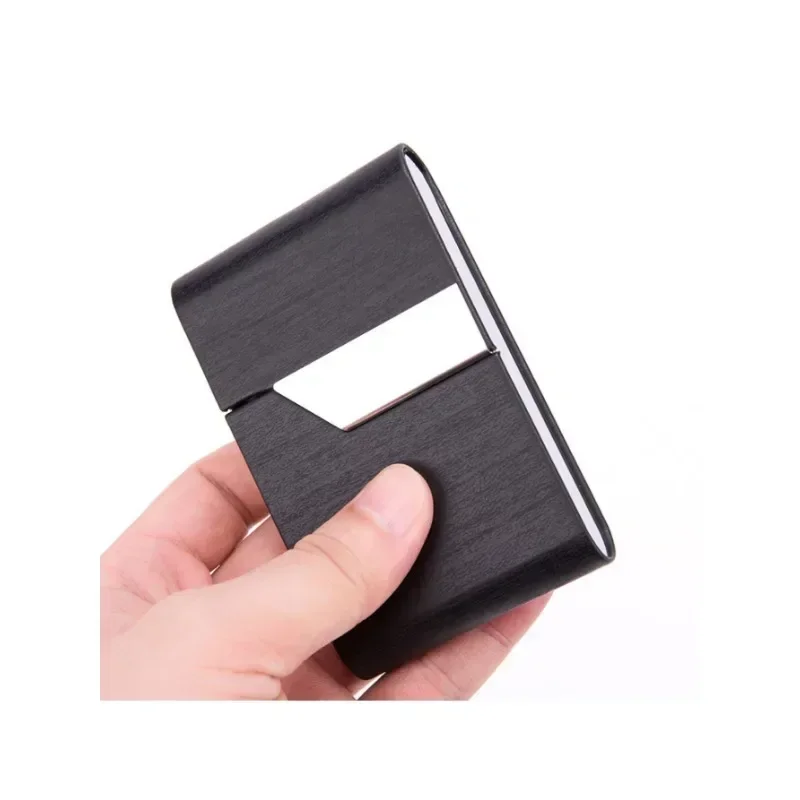 صندوق بطاقات عمل معدني من الألومنيوم للمكتب المحمول للرجال لتخزين بطاقات العمل للمؤسسات #3
