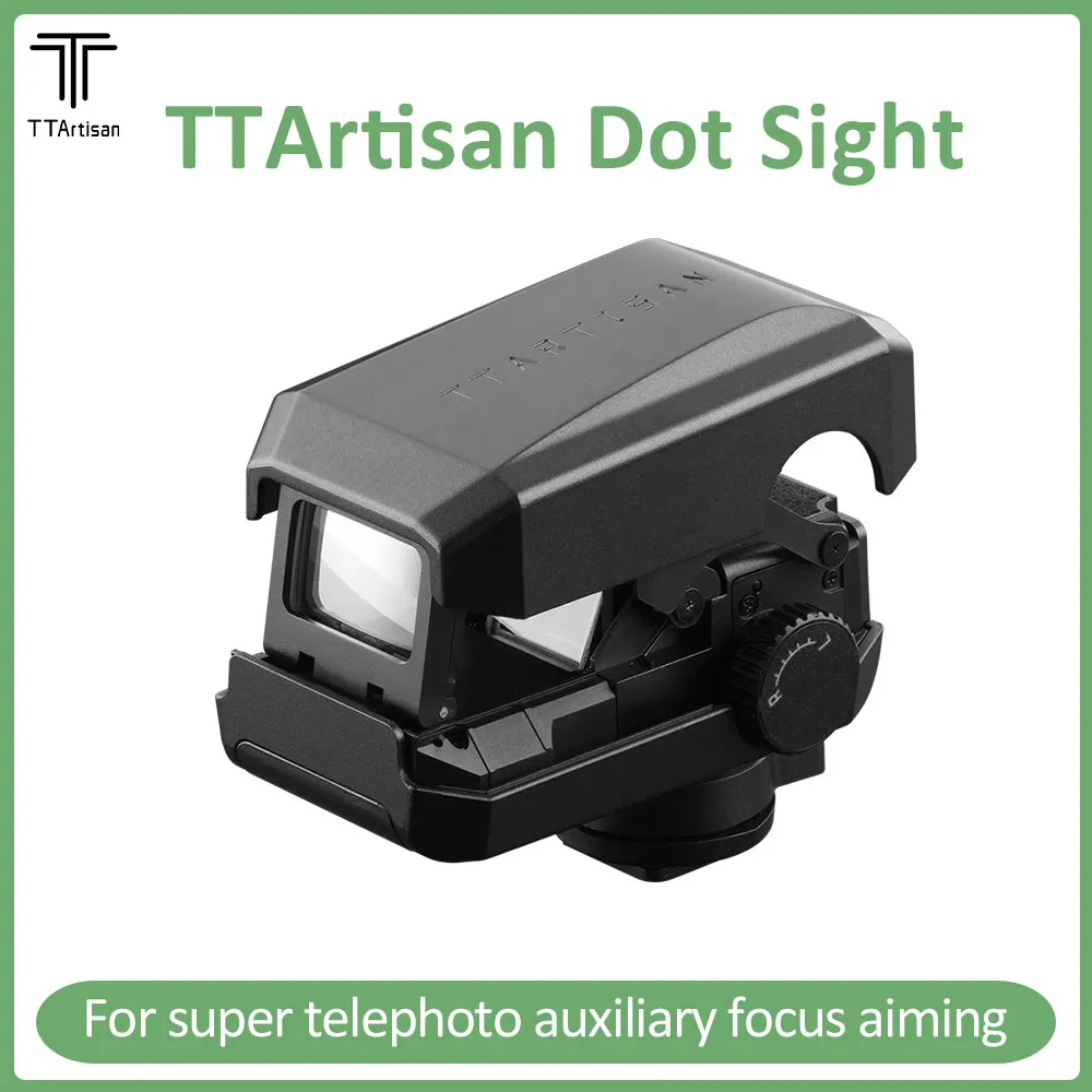 TTArtisan Dot Sight Accessory Telephoto Photography Medium Red Green Dot Scope Reflex Sight Shooting Aiming Optical Cold Shoe